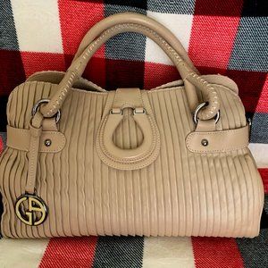 Giorgio Armani Beige Satchel